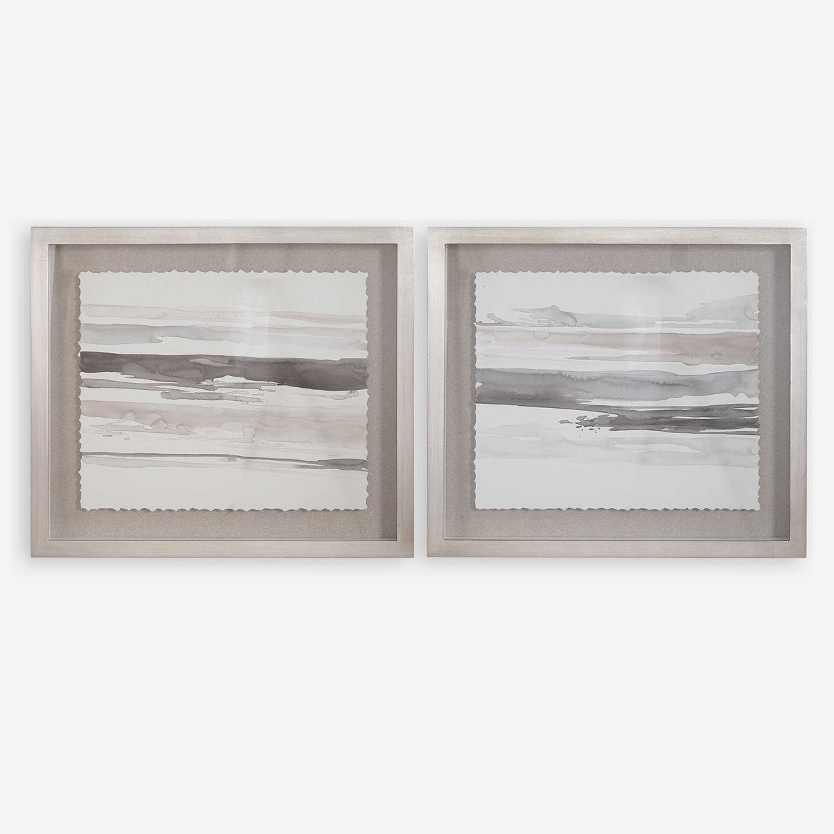 Uttermost Neutral Landscape Set of 2 Framed Prints - Image 2