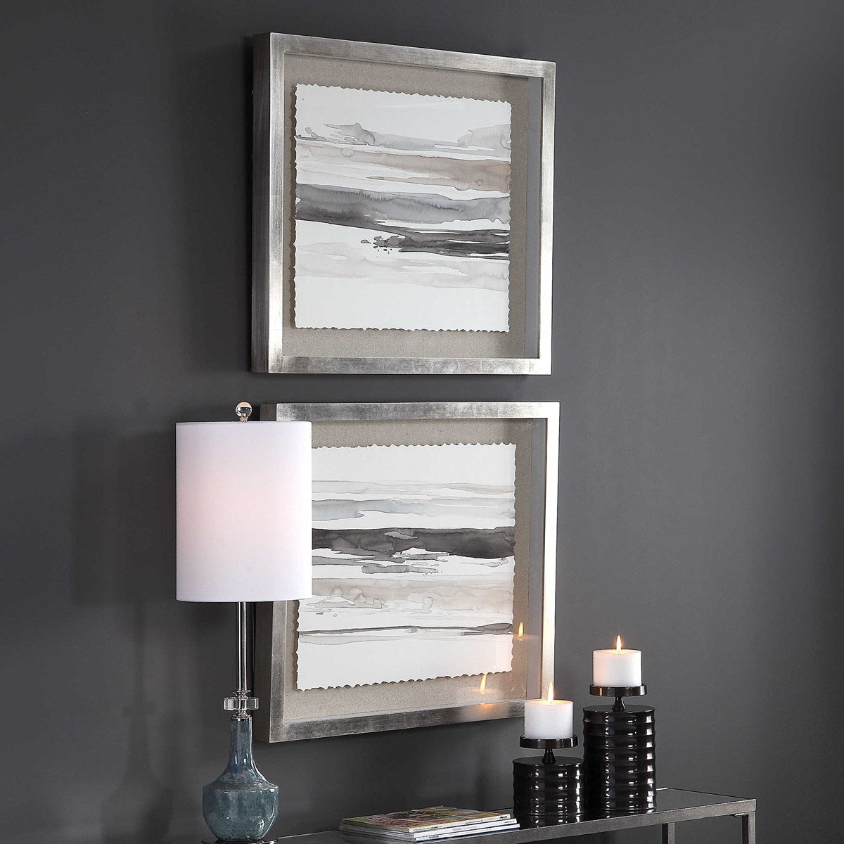 Uttermost Neutral Landscape Set of 2 Framed Prints - Image 3
