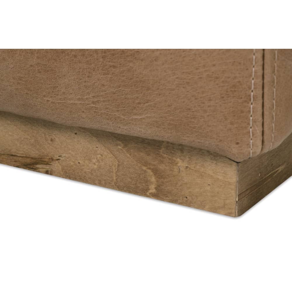 Rowe Furniture Dena Leather Cube Accent Ottoman ~ Available To Custom Order In 13 Different Leathers - Image 3