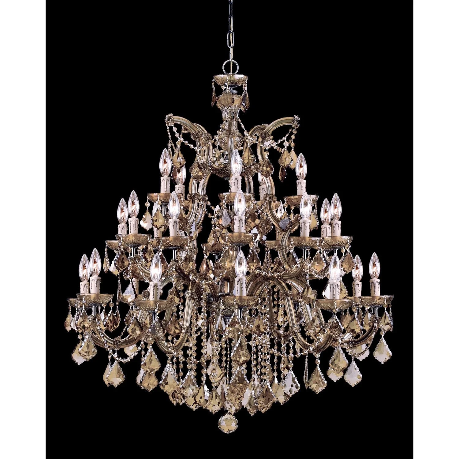 Maria Theresa Twenty-Six Light Crystal Chandeilier - Image 1