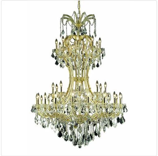 Gold 36 Light 64-in Chandelier - Image 1