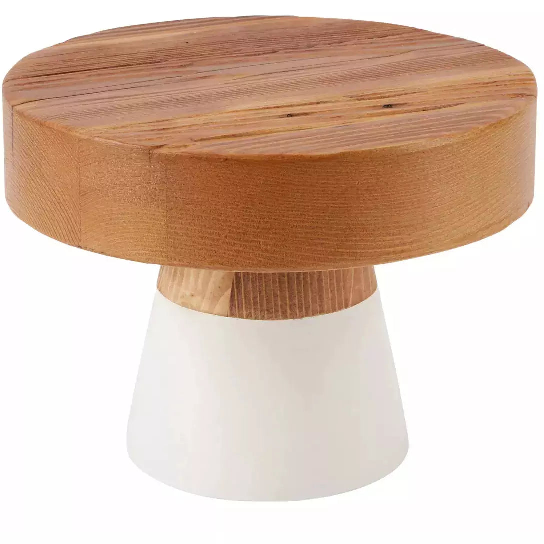 etúHOME White Mod Block Small Cake Stand ~ IN-STORE PURCHASE ONLY