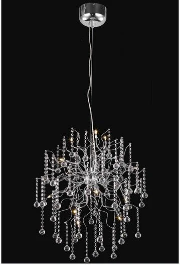 Twelve-Light Chandelier with Clear Royal Cut Crystals - Image 1