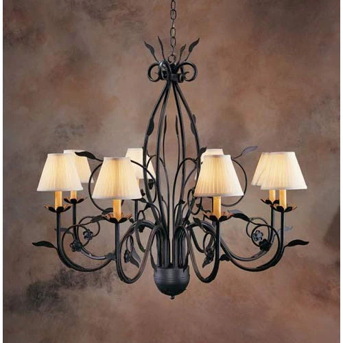 2nd Avenue Lighting Bordeaux Chandelier - Rustic Iron - Image 1