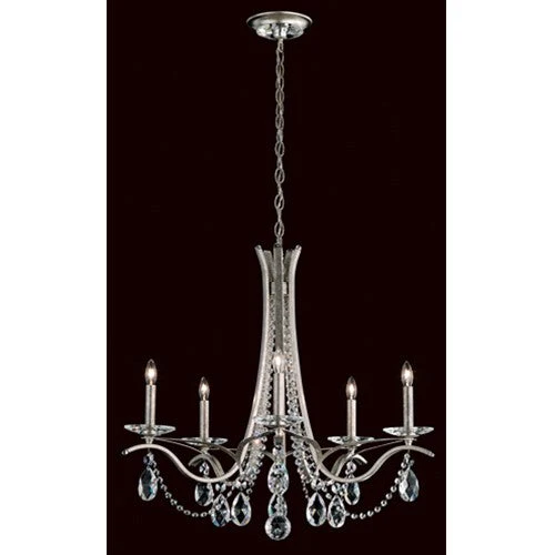Five-Light Chandelier with Clear Spectra Crystal - Image 1