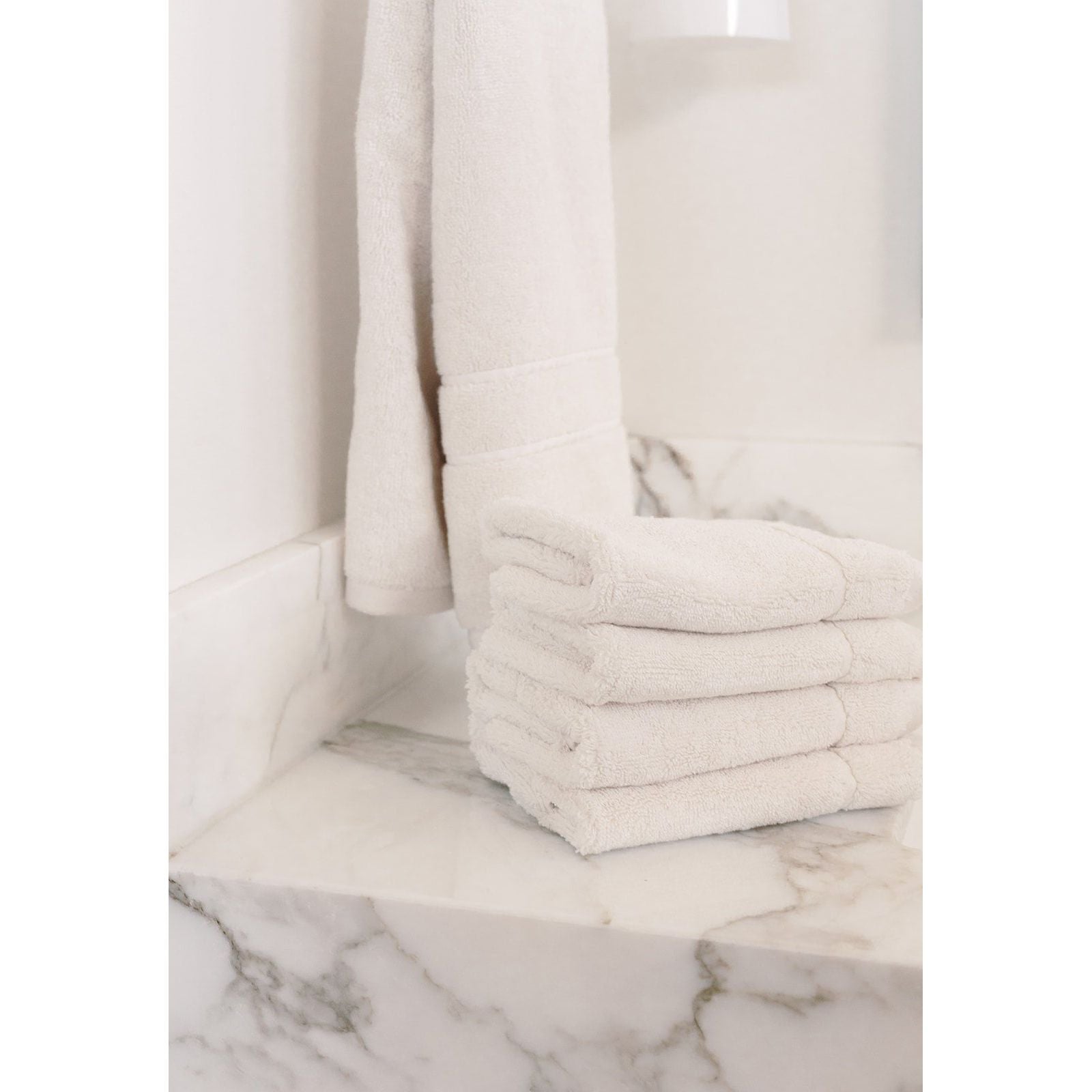 Cozy Earth Premium Plush Washcloths ~ Set of 4