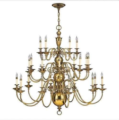 Brass Twenty-Five Light Chandelier - Image 1