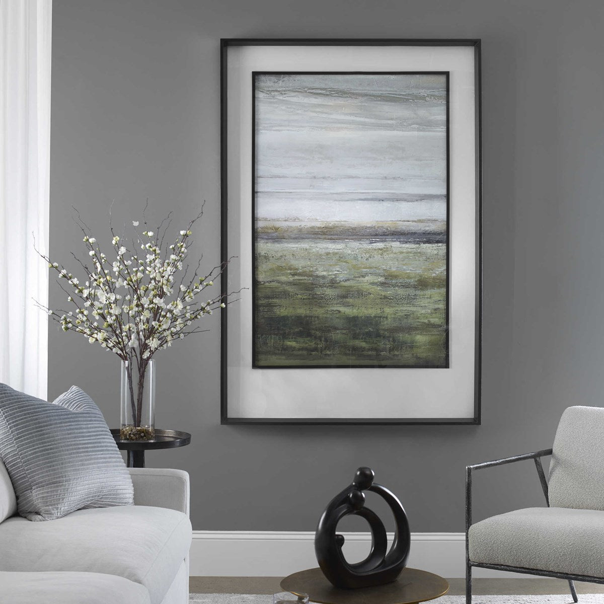 Uttermost Ocala Contemporary Landscape Framed Print - Image 1