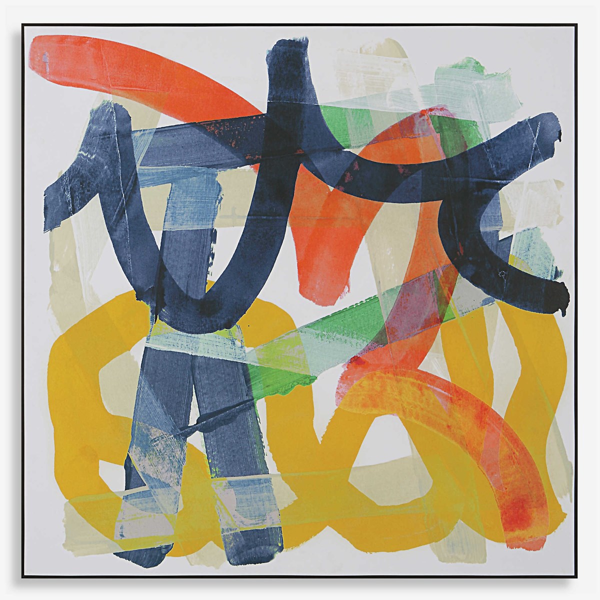 Uttermost Midtown Modern Graffiti Framed Print - Image 3
