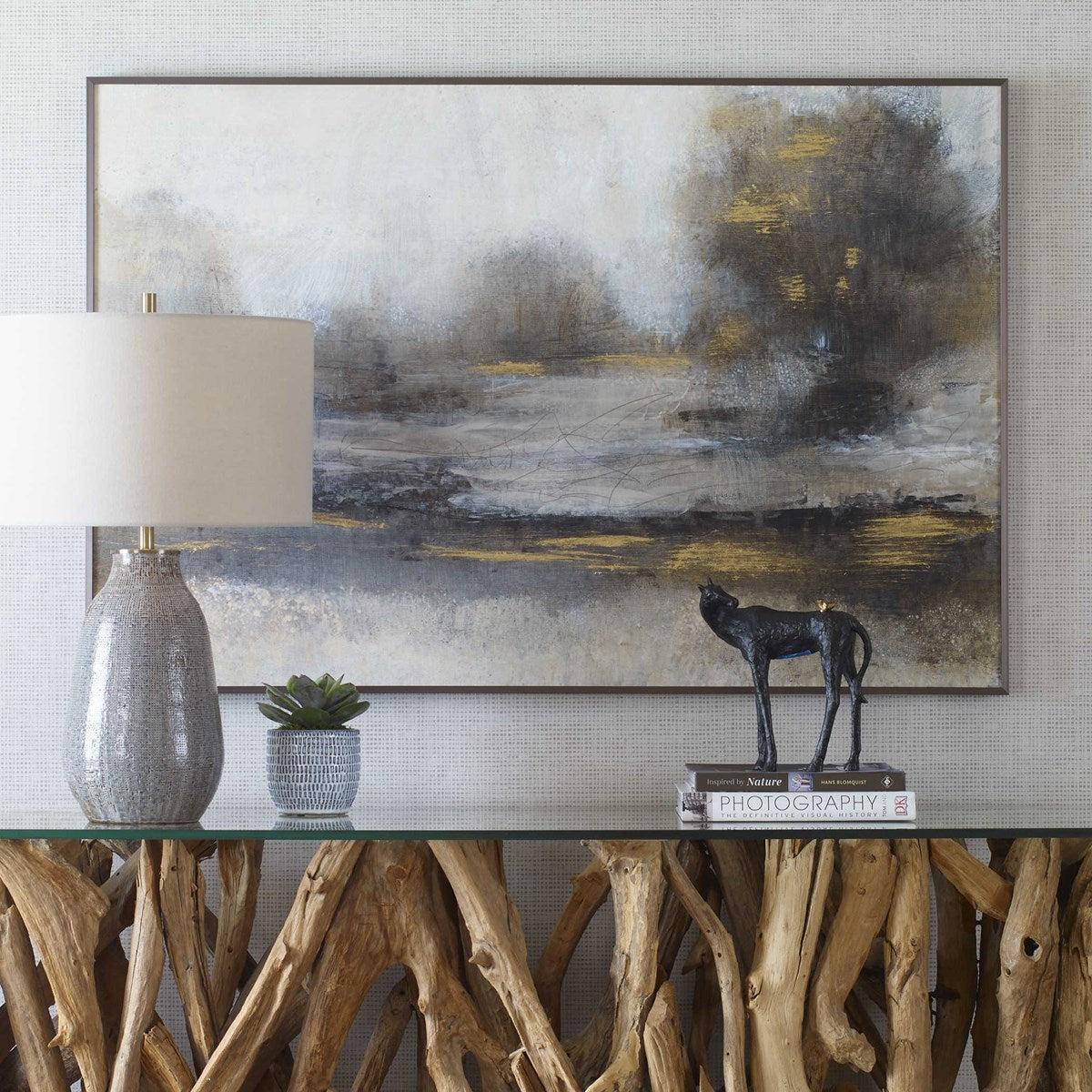 Uttermost Gilt Landscape Framed Print - Image 1