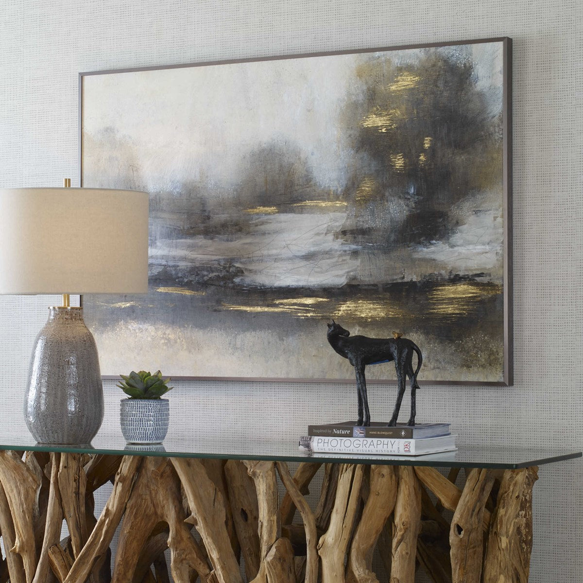 Uttermost Gilt Landscape Framed Print - Image 3