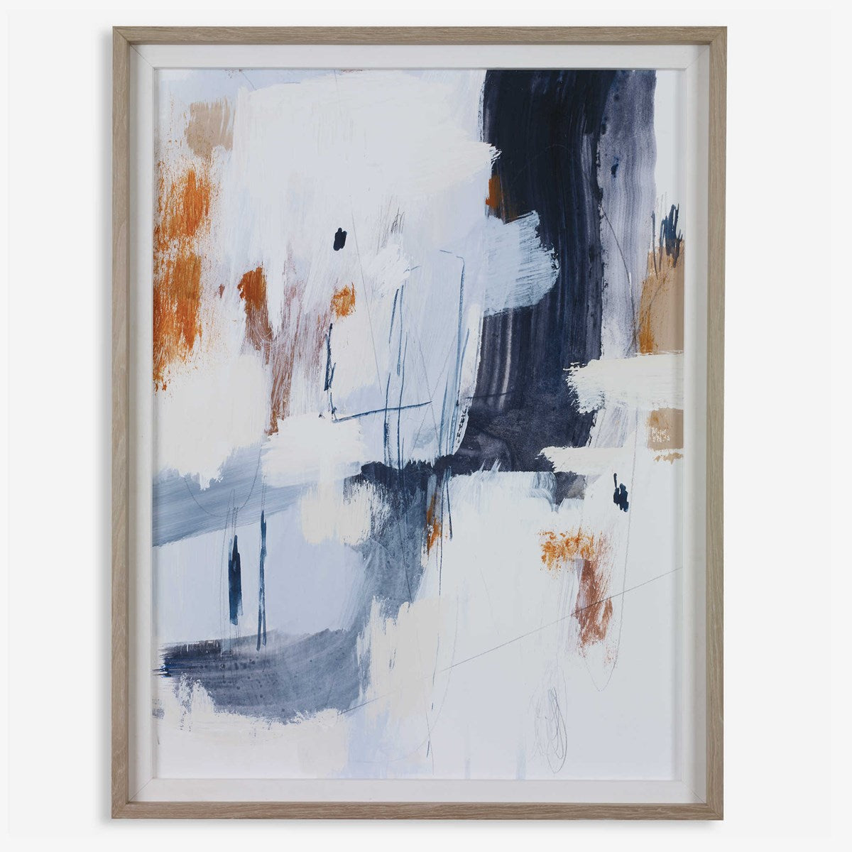 Uttermost Variant Modern Abstract Framed Print - Image 2