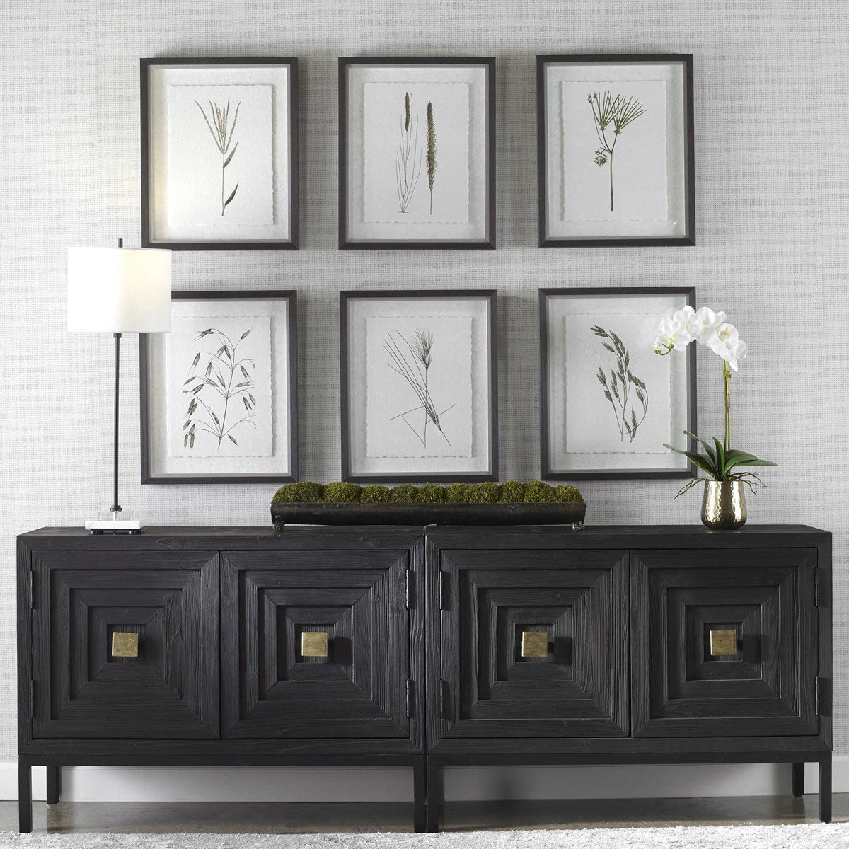 Uttermost Forest Finds Nature Set of 6 Framed Prints - Image 1