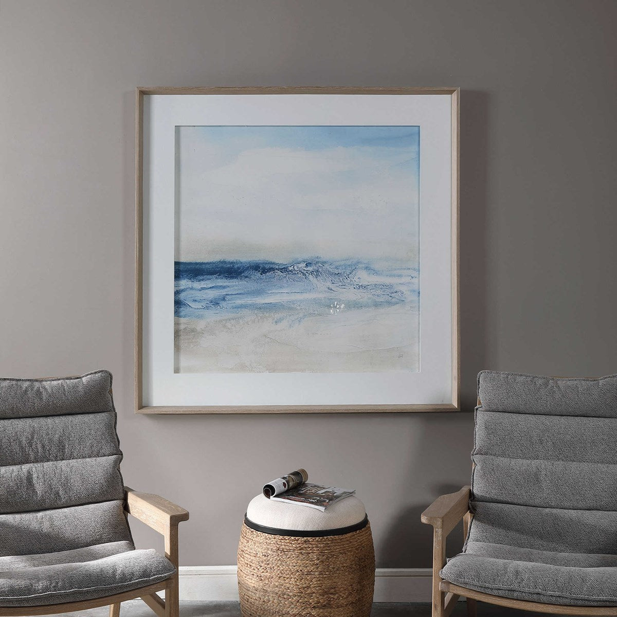 Uttermost Surf And Sand Coastal Framed Print - Image 2