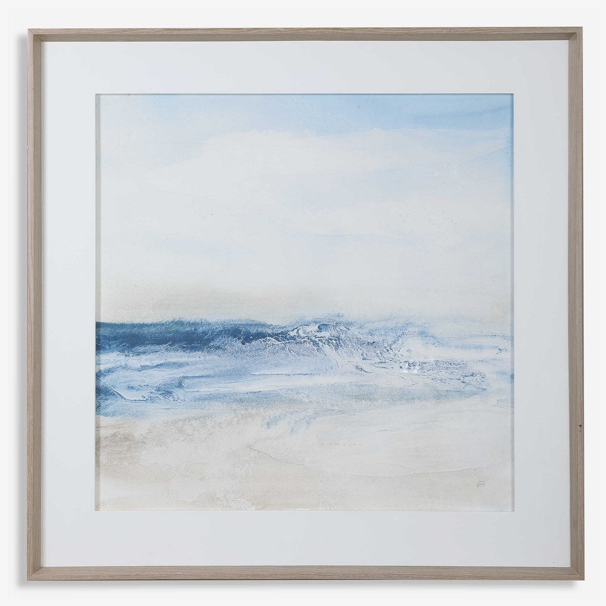 Uttermost Surf And Sand Coastal Framed Print - Image 1