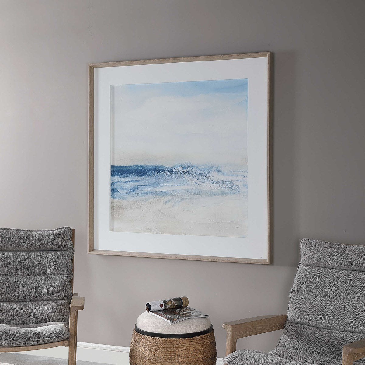 Uttermost Surf And Sand Coastal Framed Print - Image 3