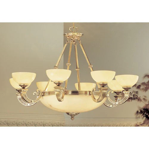 Mallorca Bronze Twelve-Light Chandelier - Image 1