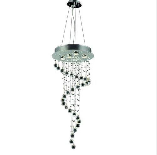 Chrome Five Light 36-in Pendant - Image 1