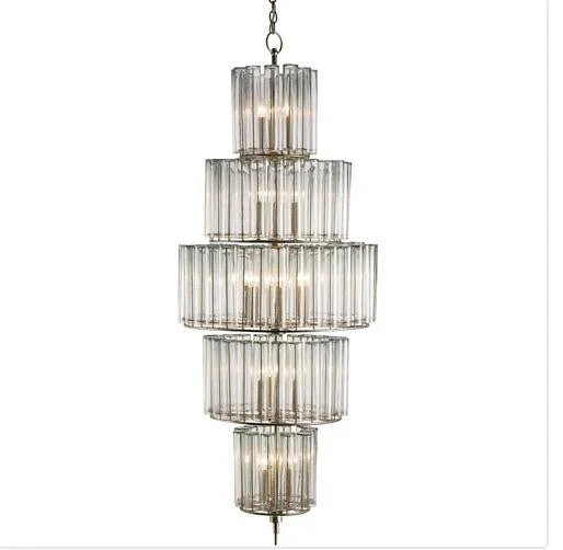 Silver Leaf 18-Light Chandelier - Image 1