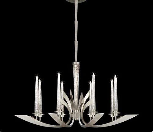 Gold plated maria theresa foyer crystal chandelier with golden teak crystal drops - Image 1