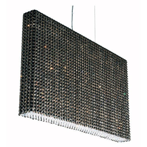Stainless Steel 19-Light Jaguar Swarovski Elements Pendant Light, 36.5W x 24.5H x 36.5D - Image 1