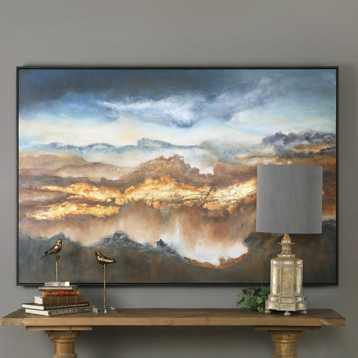 Uttermost Valley Of Light Hand Painted Canvas - Image 2