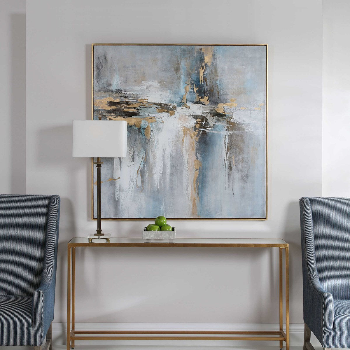 Uttermost Road Less Traveled Hand Painted Canvas - Image 1