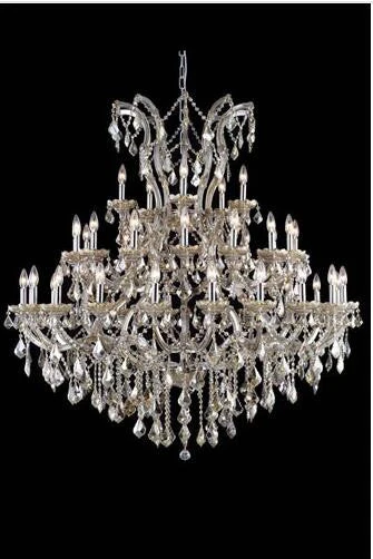 Golden Teak 41 Light 54-in Chandelier - Image 1
