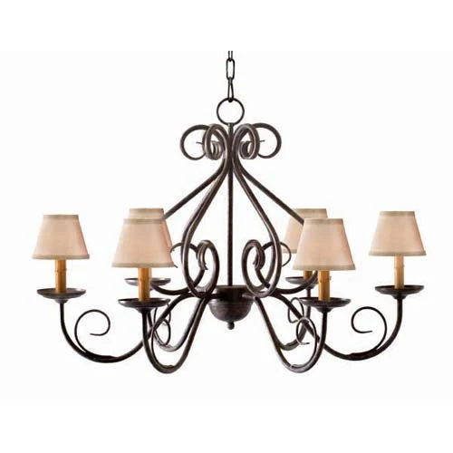 Chandelier - Antique Iron Gate - Image 1