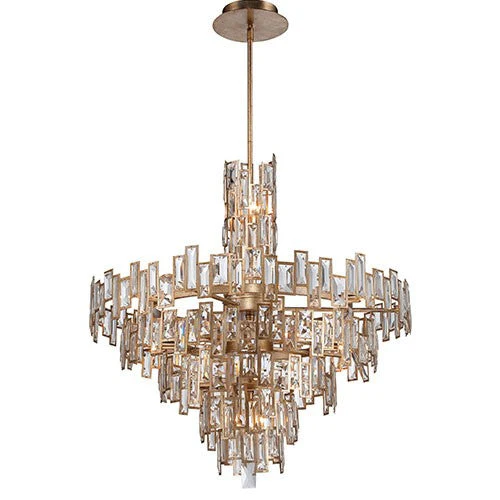 Gold 21-Light Chandelier - Image 1