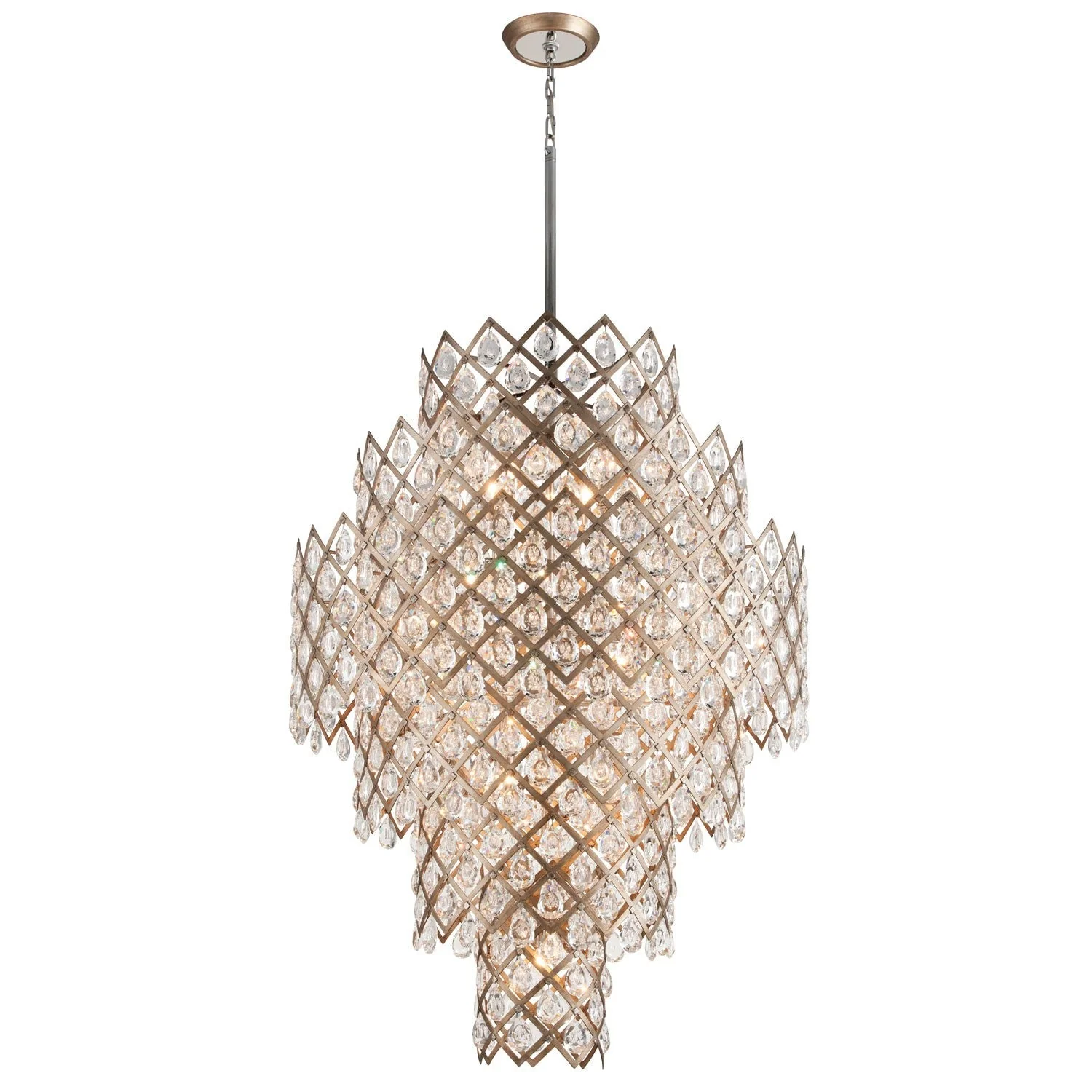 Vienna Bronze Seventeen-Light Pendant - Image 1