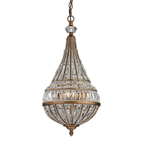 Empire Mocha Three Light Pendant - Image 1