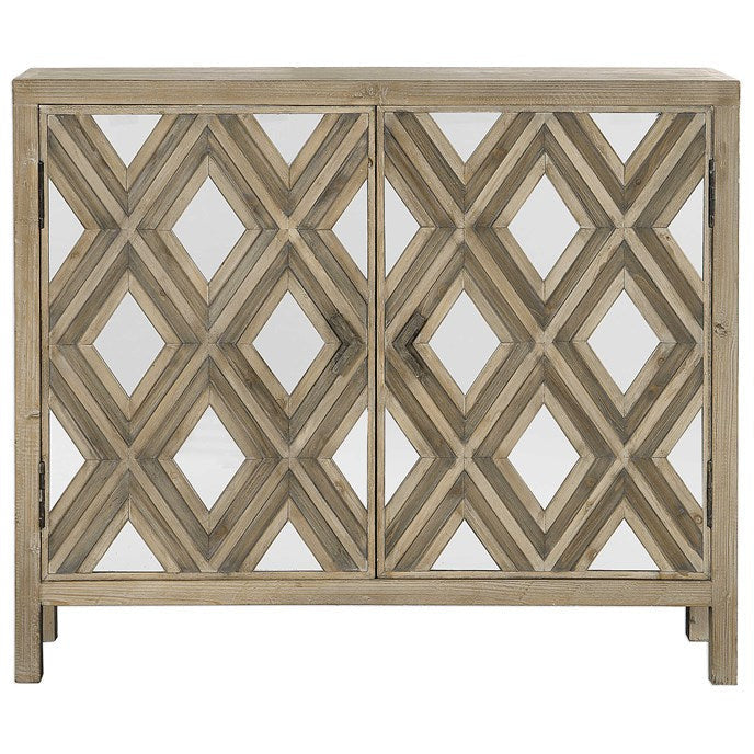 Uttermost Tahira Rustic Modern 2 Door Cabinet - Image 2