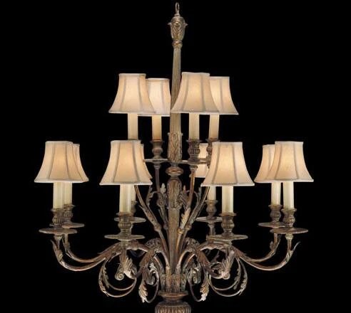 12-Light Chandelier in Veronese Gold Finish - Image 1