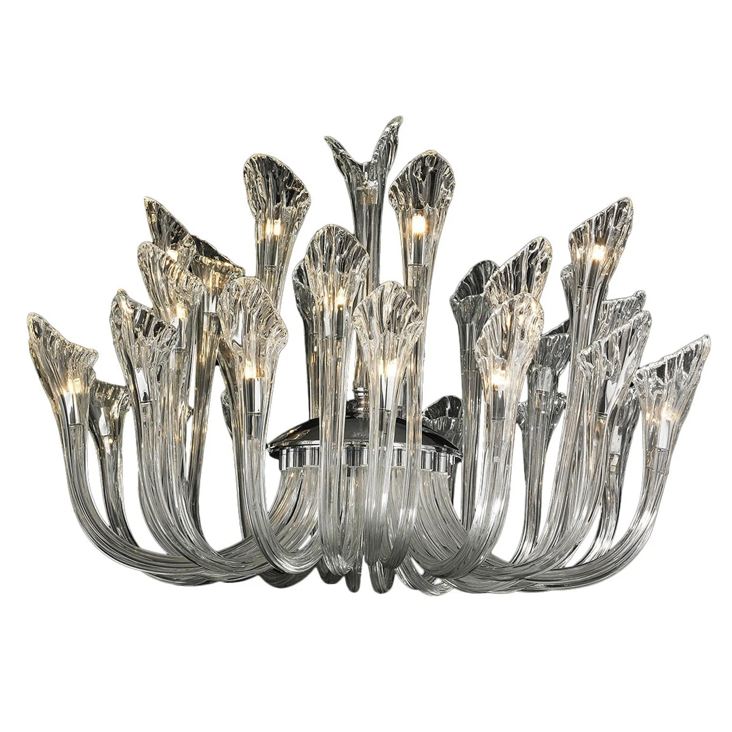 Polished Chrome Thirty-Two Light Chandelier - Image 1