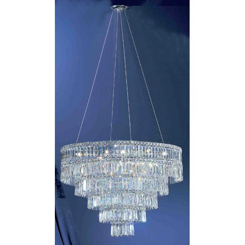 Sofia Chrome Eleven-Light Chandelier - Image 1