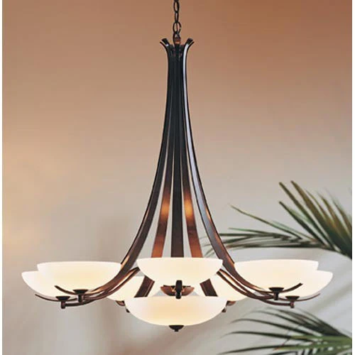 Aegis Dark Smoke Nine-Light Chandelier - Image 1