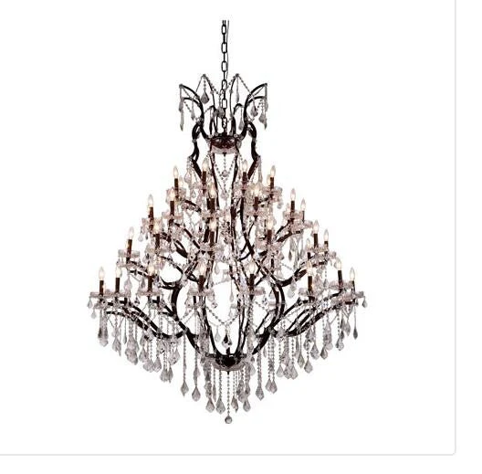 49-Light Chandelier with Clear Crystals - Image 1