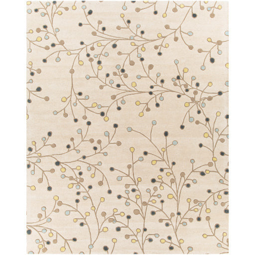 Surya Rugs Athena Collection Beige, Wheat, Ink Blue, Brown & Denim Area Rug ATH-5116 - Image 2