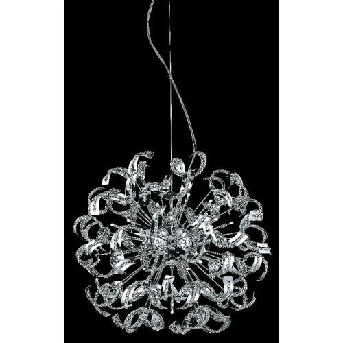 Chrome 30 Light 43-in Chandelier - Image 1