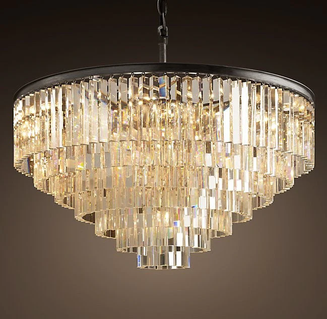 Modern style 33 lights round crystal chandelier - Image 1