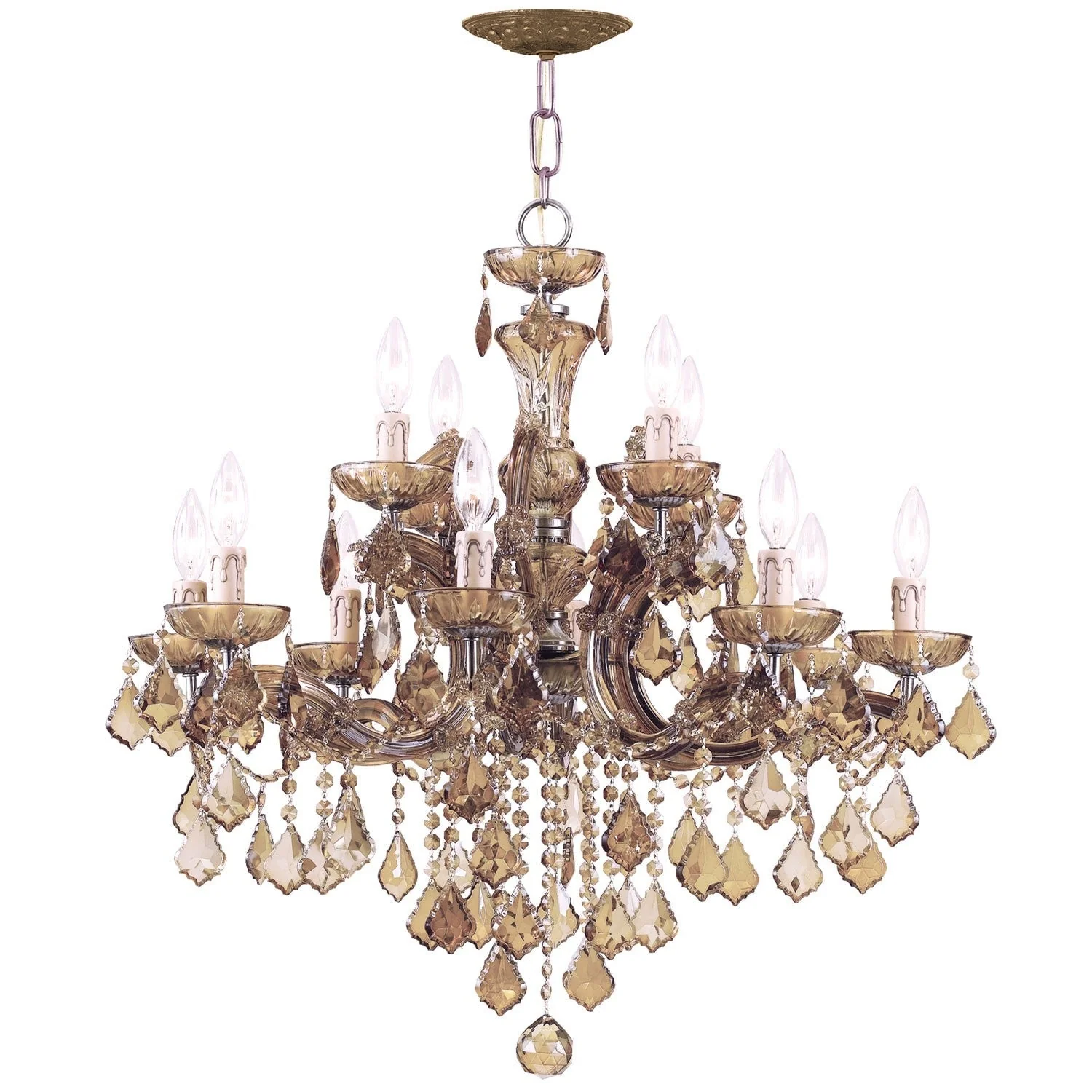 Golden Teak Swarovski Strass Crystal - Image 1
