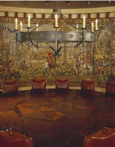Calandra Chandelier - Gilded Tobacco - Image 1
