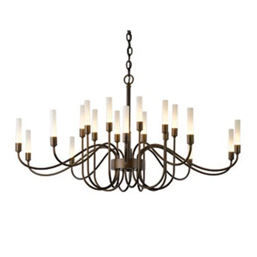 Lisse Mahogany 20-Light Chandelier - Image 1