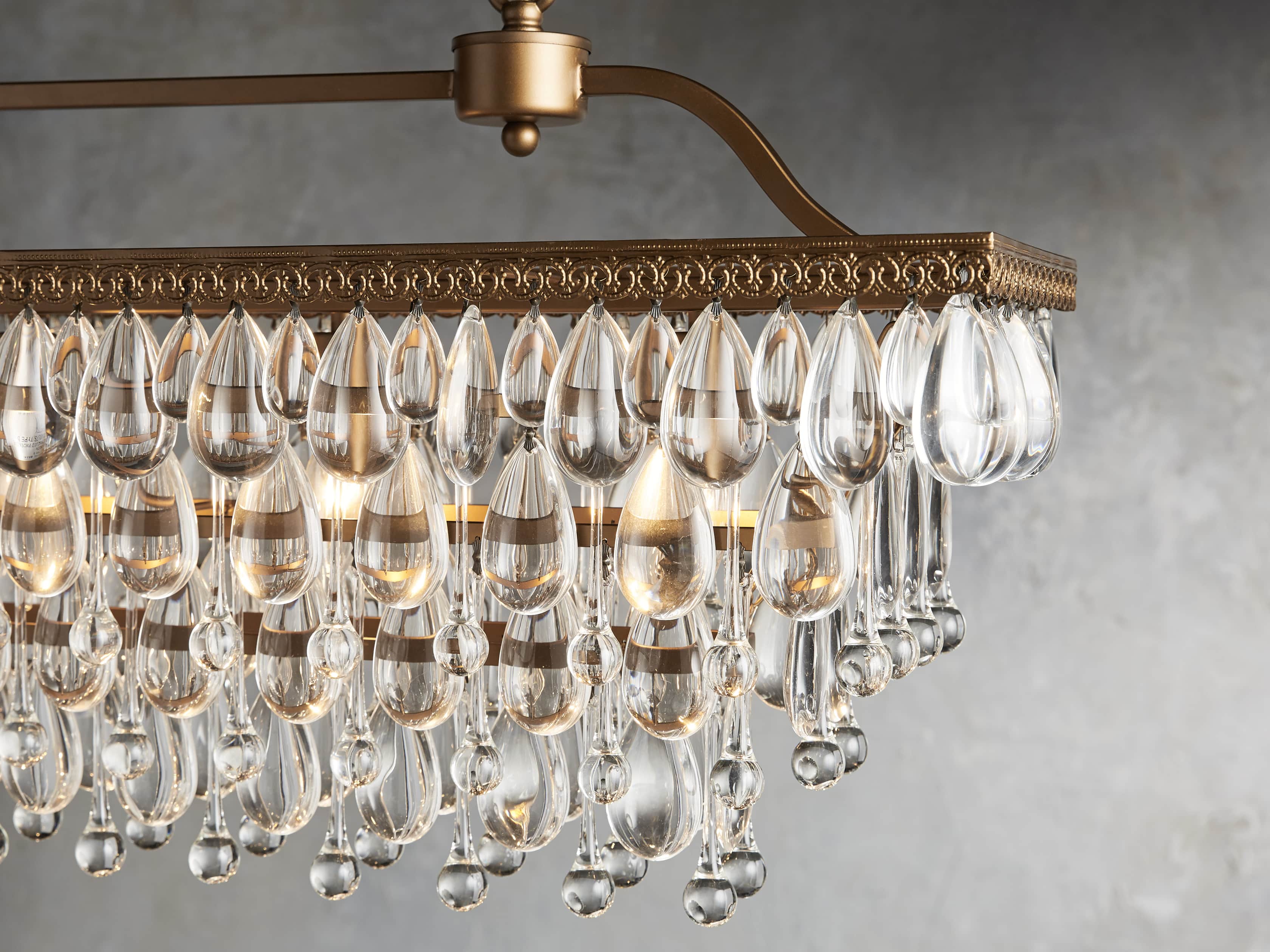 Anabella Rectangular Chandelier - Image 2