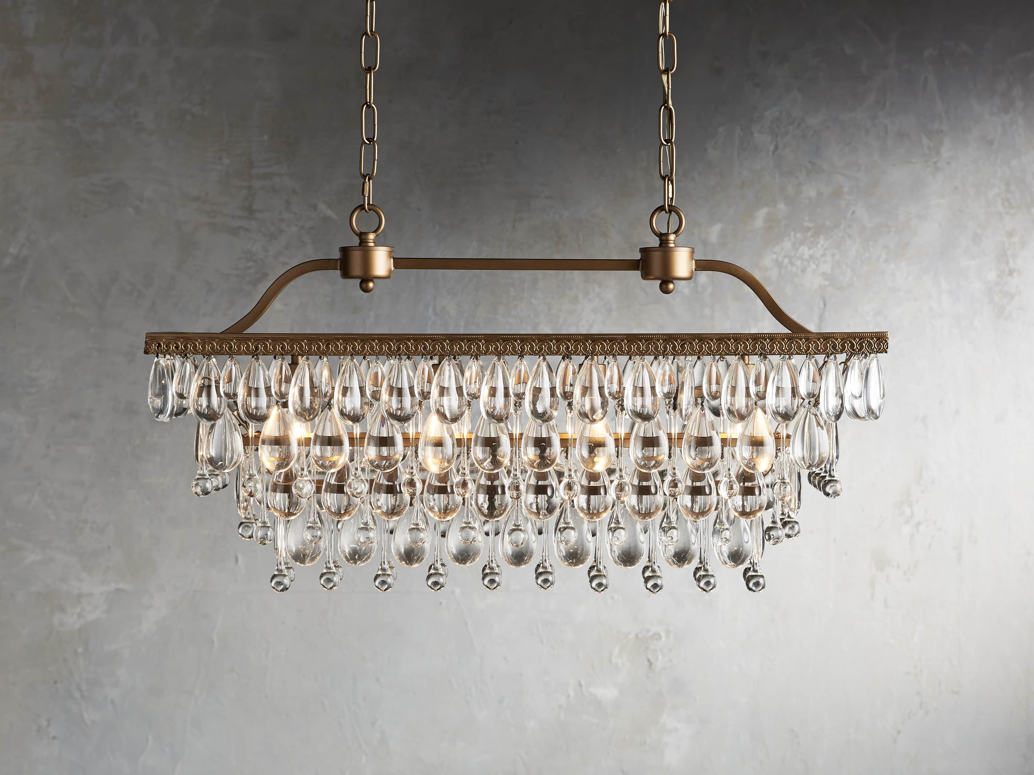 Anabella Rectangular Chandelier - Image 1