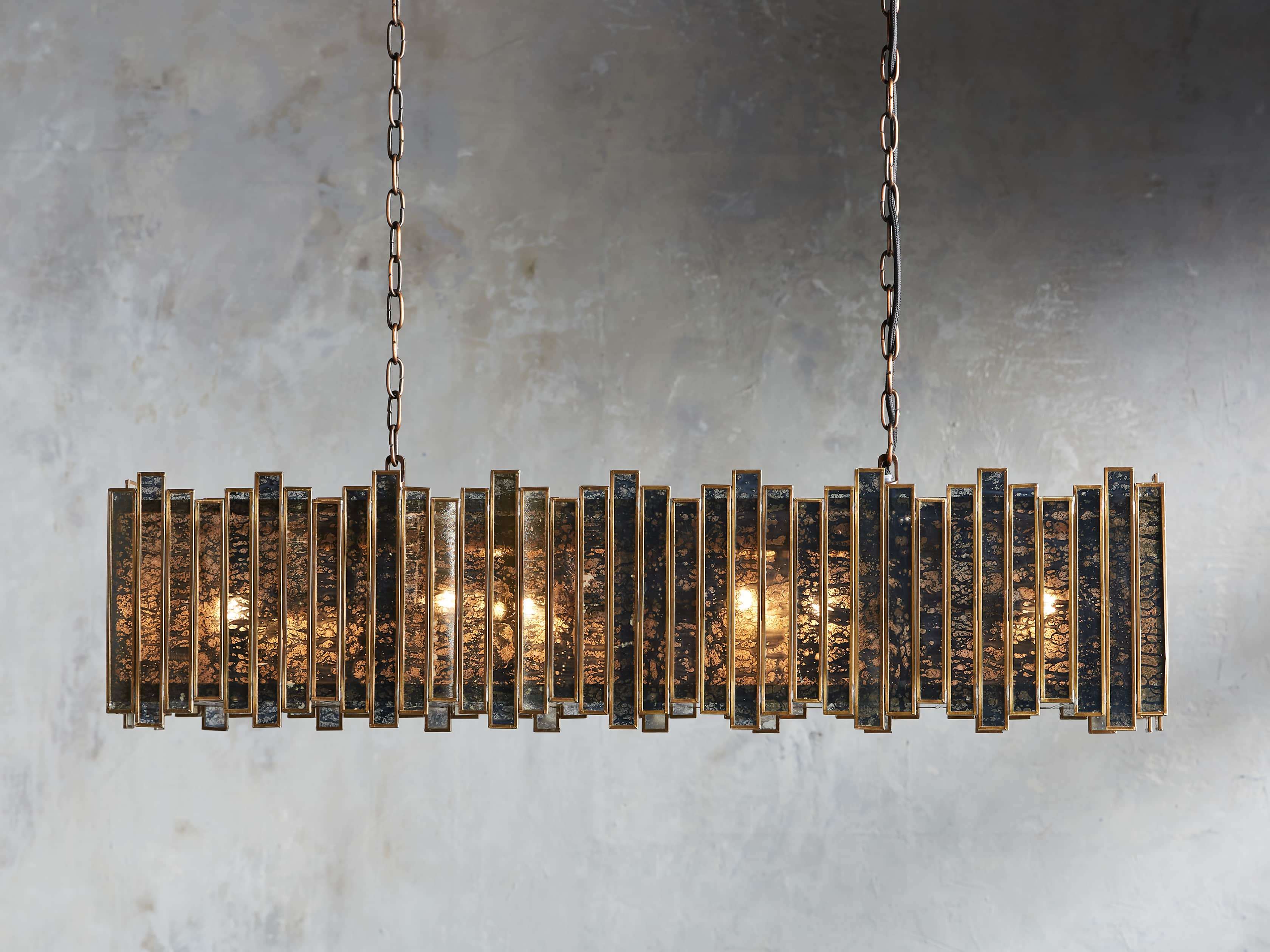 Laila Rectangular Chandelier - Image 3