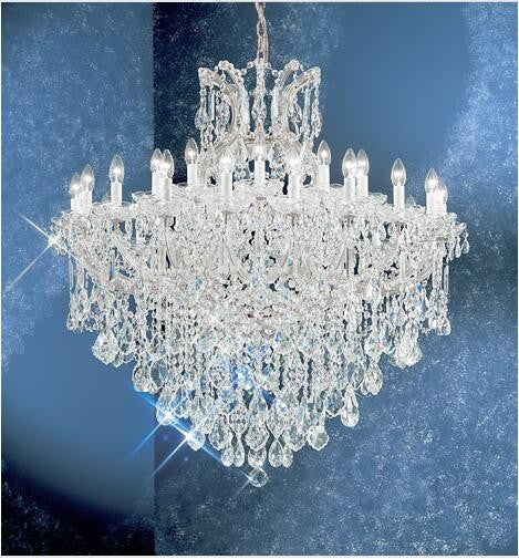 Chrome Thirty One-Light Chandelier - Image 1