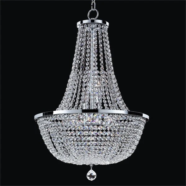 Synergy Chrome 8 Light Crystal Chandelier - Image 1