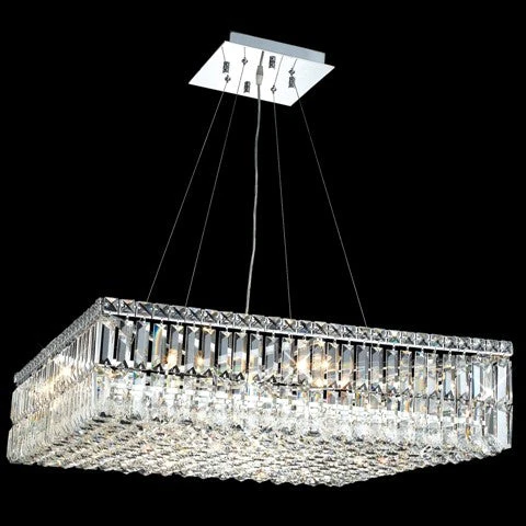 12 Light contemporary crystal chandelier - Image 1